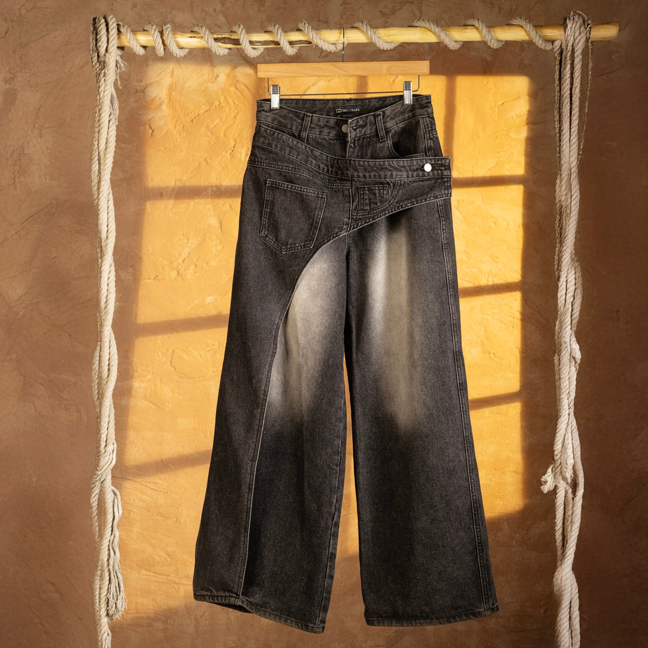 Criss Cross Drift Denim