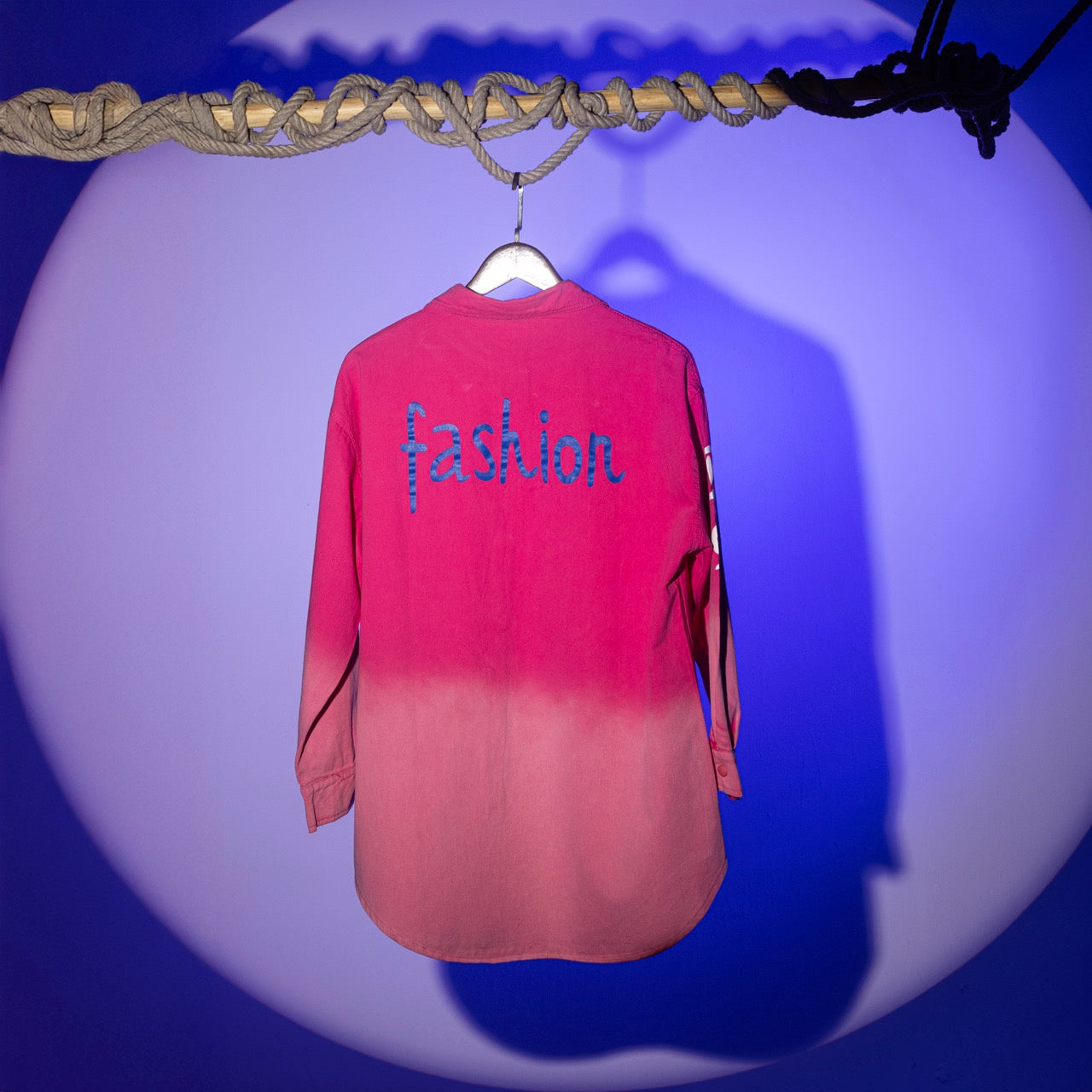 Genkin Fade Bubblegum Pink Overshirt