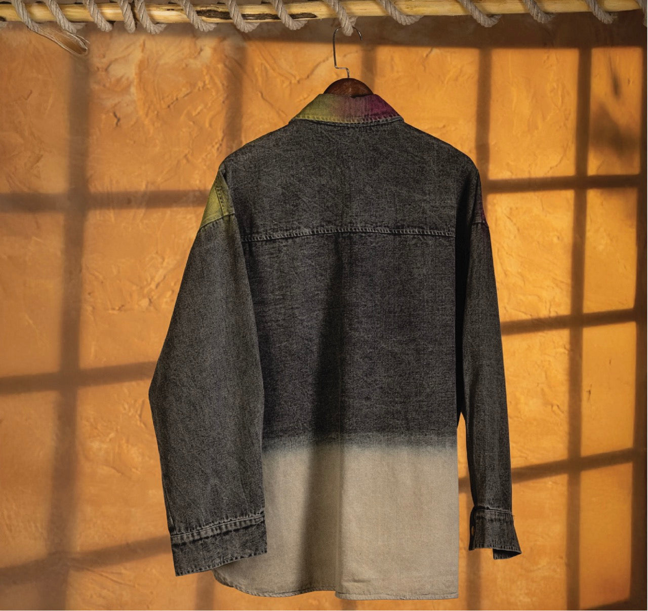 Graffiti Fade Block Jacket