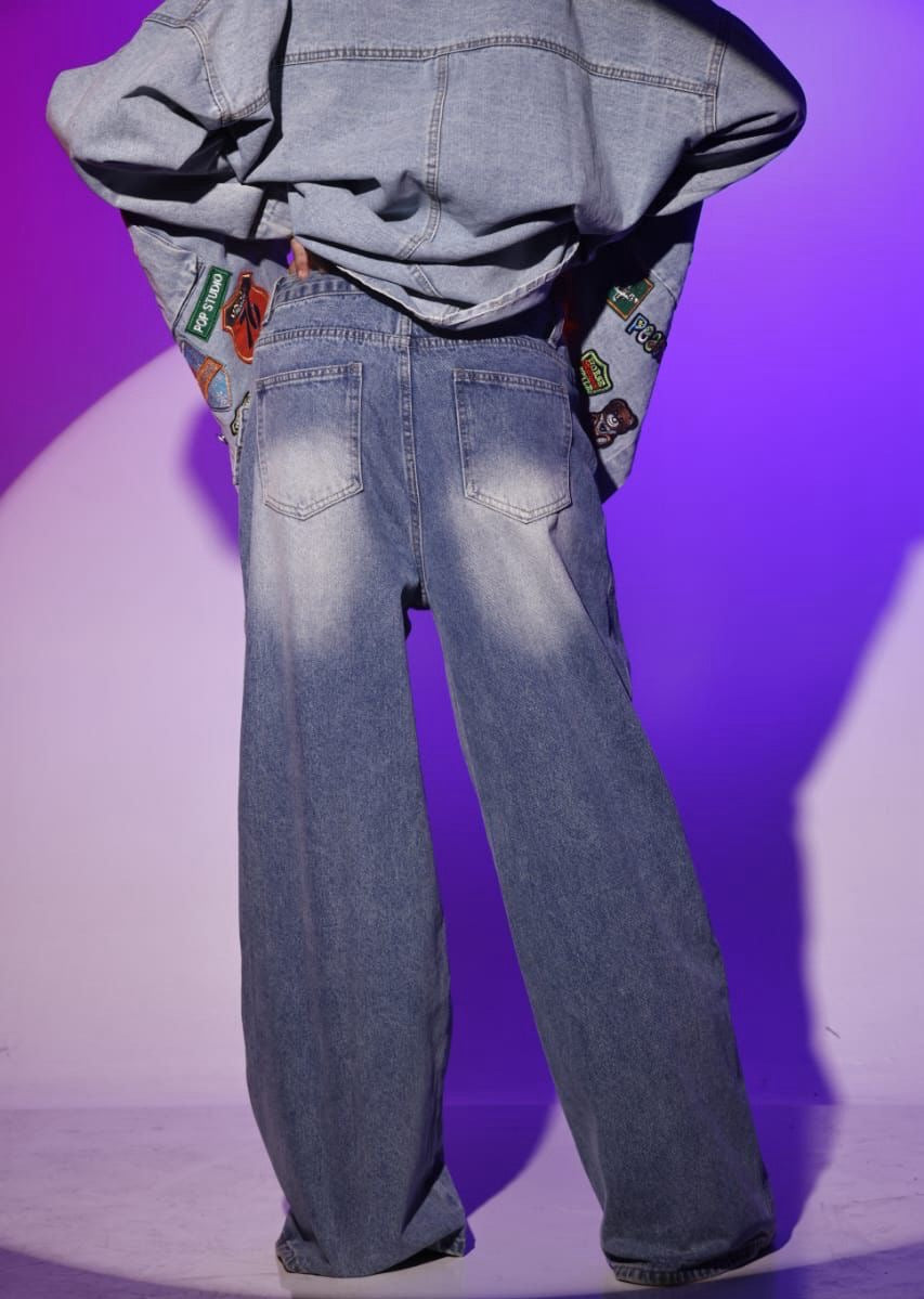 Criss Cross Drift Denim