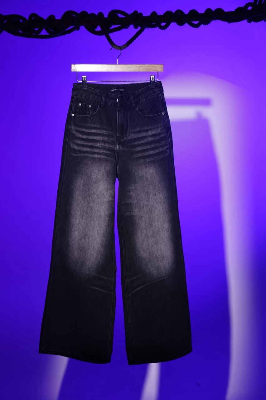 Obsidian Fade Cargo Denims