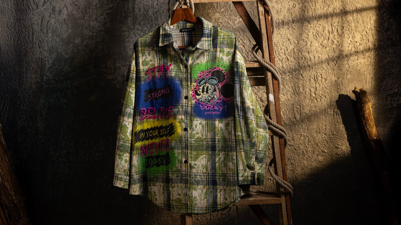HappyDay Retro Check Shirt
