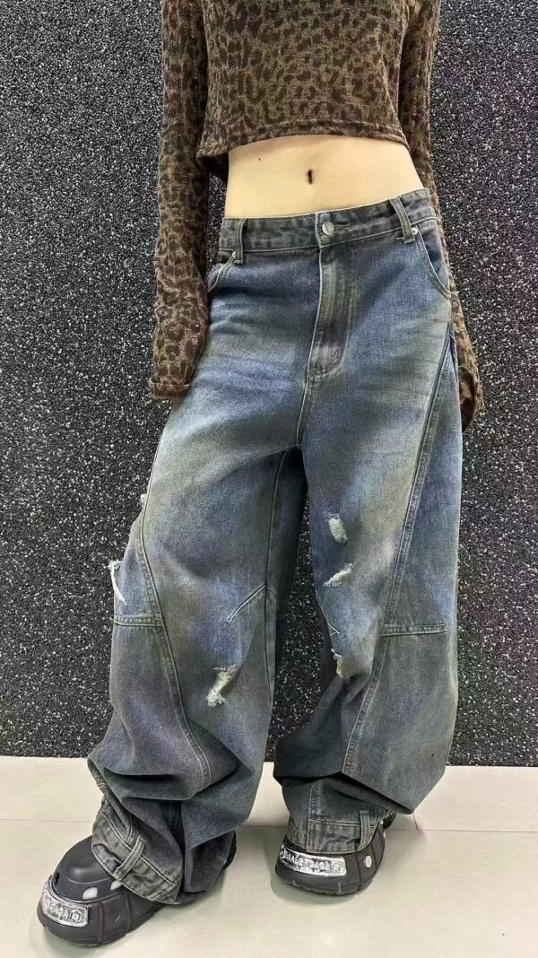 Rust Fade Asym Denim