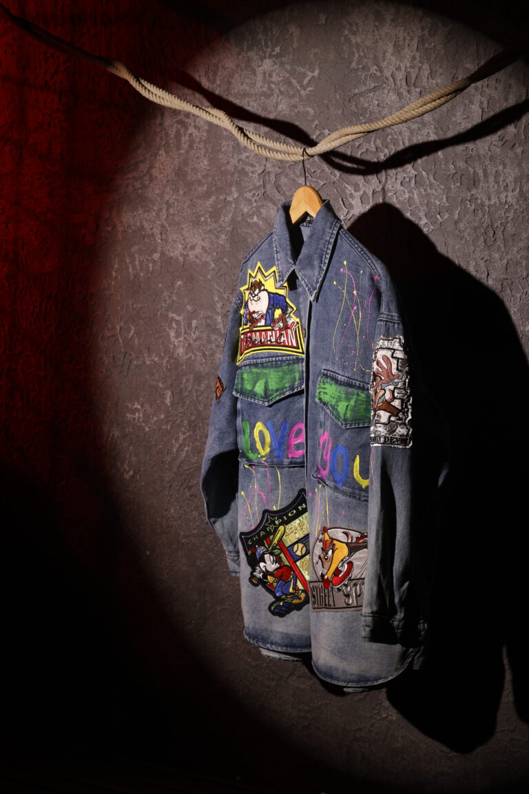 graffiti pop denim
