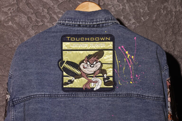 graffiti pop denim
