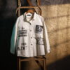 monochrome muse shirt dress