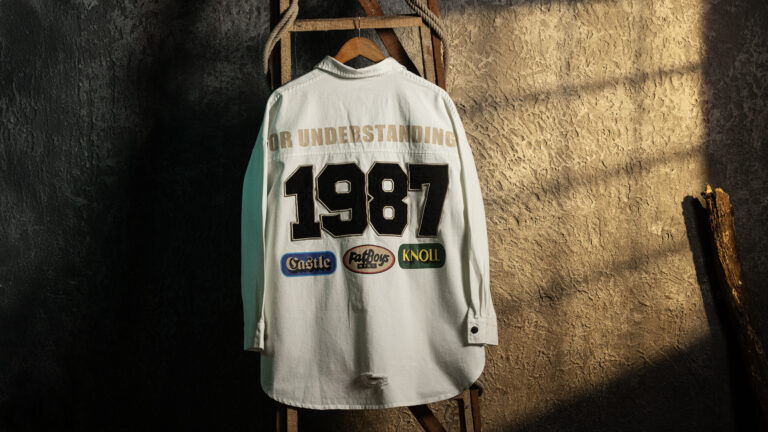 retro varsity 1987 overshirt