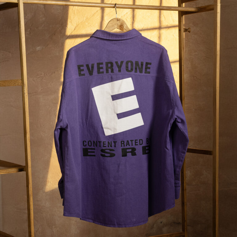everyone oversized block shirt