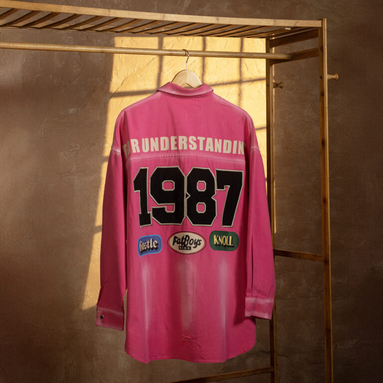 retro varsity 1987 overshirt