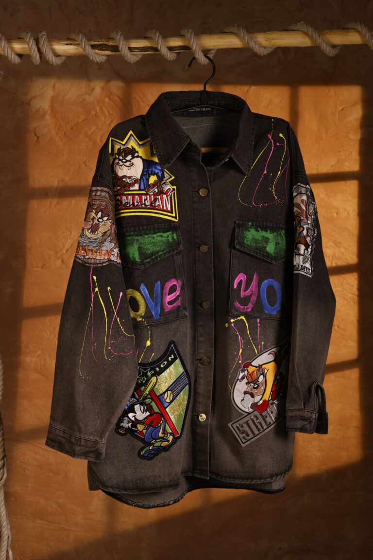 graffiti pop denim