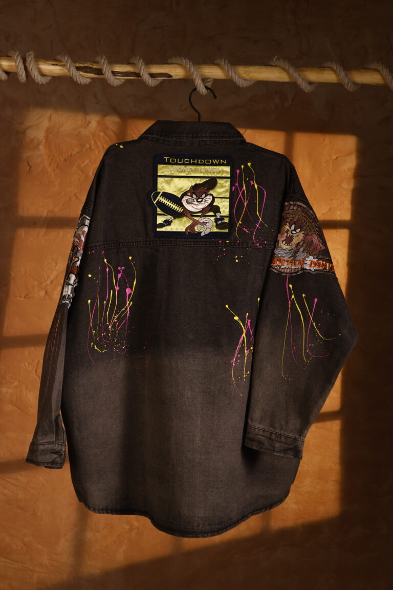 graffiti pop denim