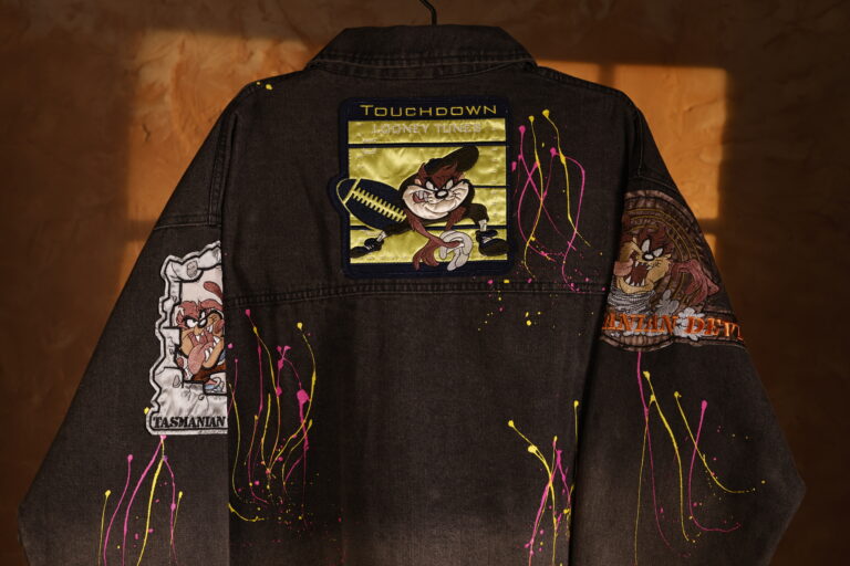 graffiti pop denim