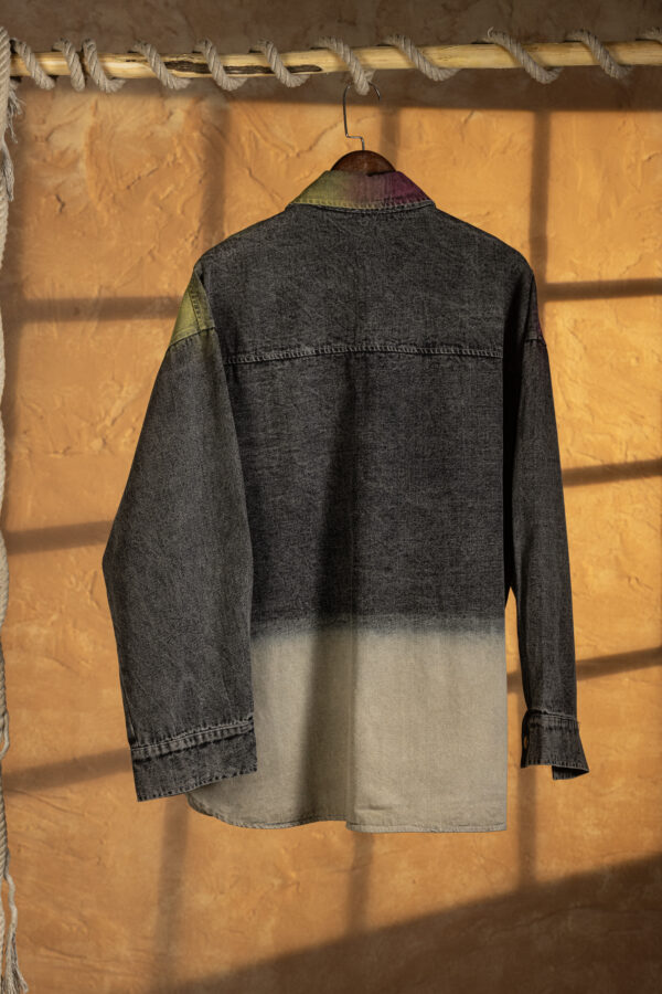 Graffiti Fade Block Jacket 8116 - Image 8