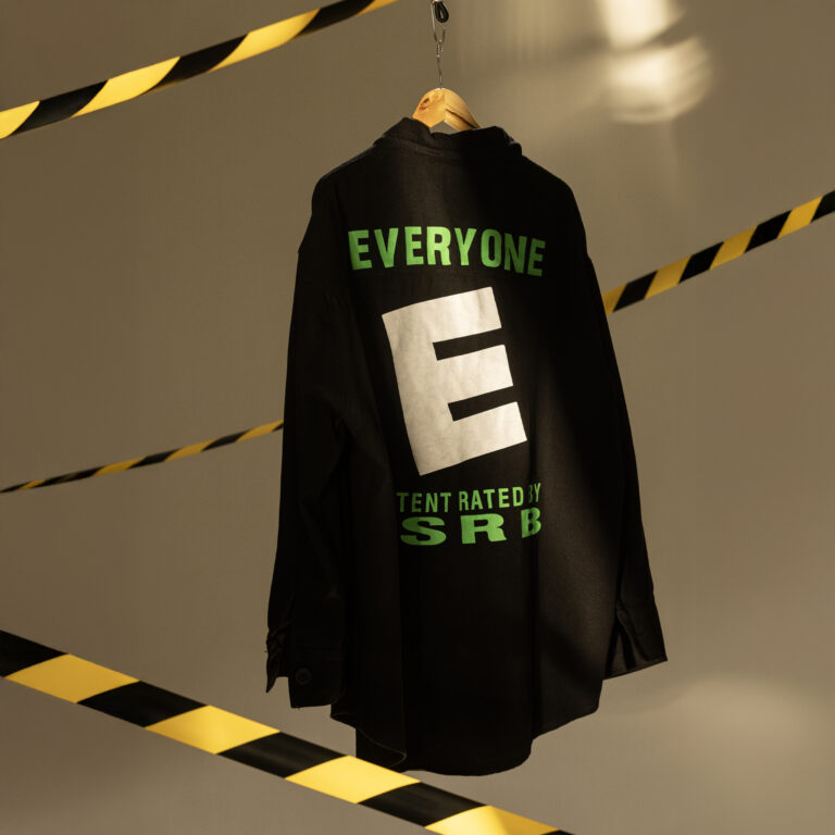 everyone oversized block shirt