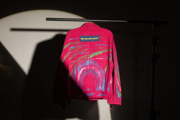 Paintwave Canvas Jacket - Image 4