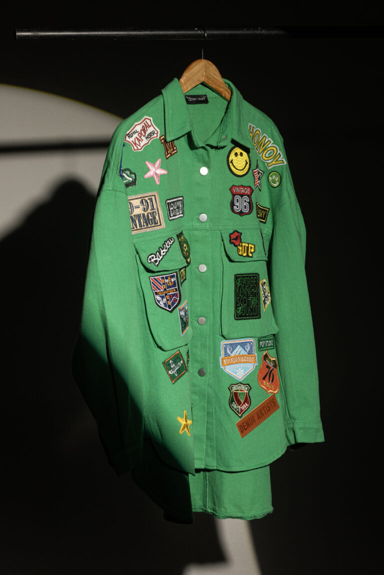 patch play utility jacket