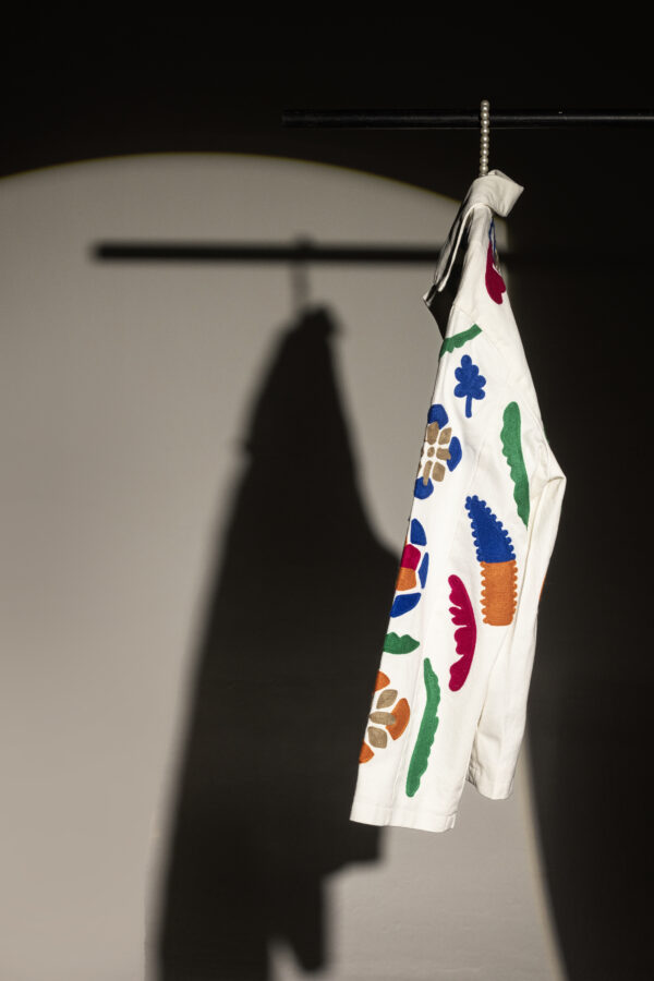 Canvas Bloom Embroidered Jacket - Image 2