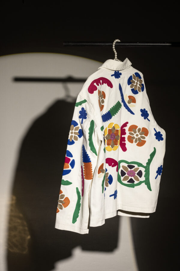 Canvas Bloom Embroidered Jacket - Image 3