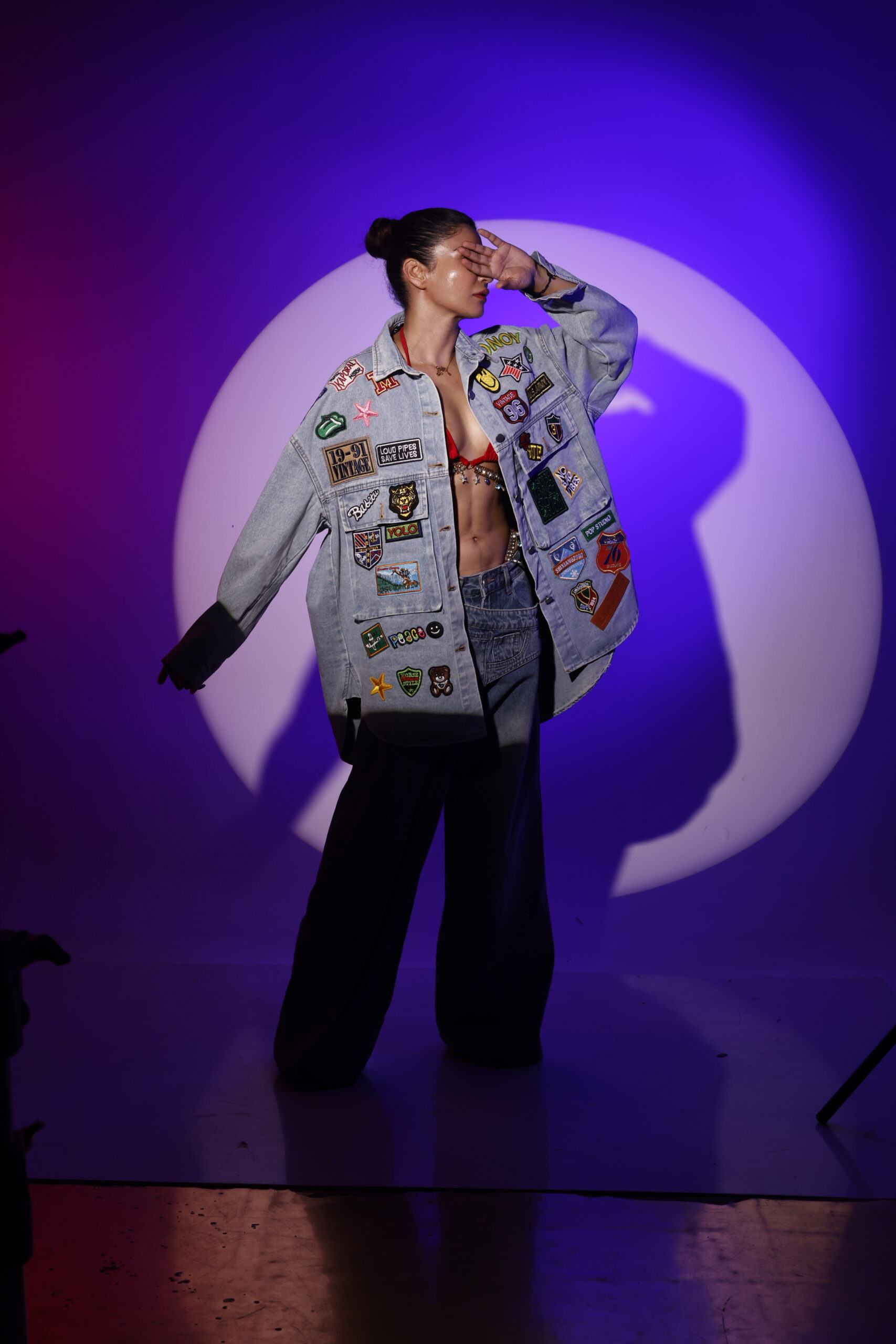 patch play utility jacket