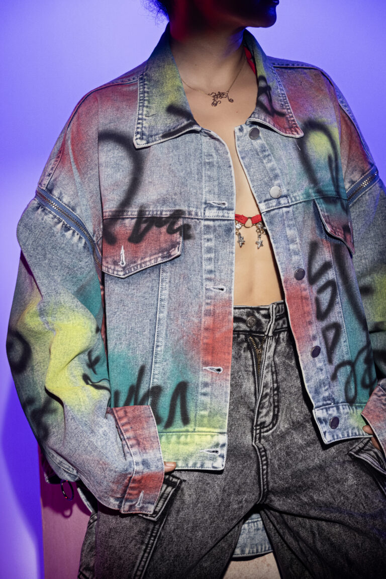 cosmic drip denim