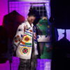 canvas bloom embroidered jacket