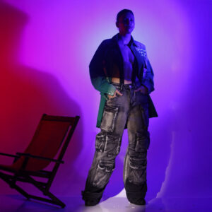 obsidian fade cargo denims (for winters)