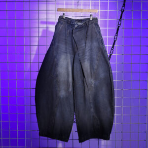 obsidian fade cargo denims (for winters)
